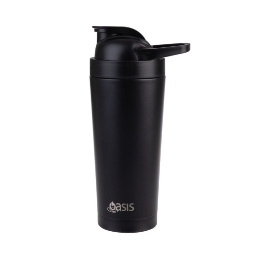 Black Oasis 700ml Vacuum Protein Shaker